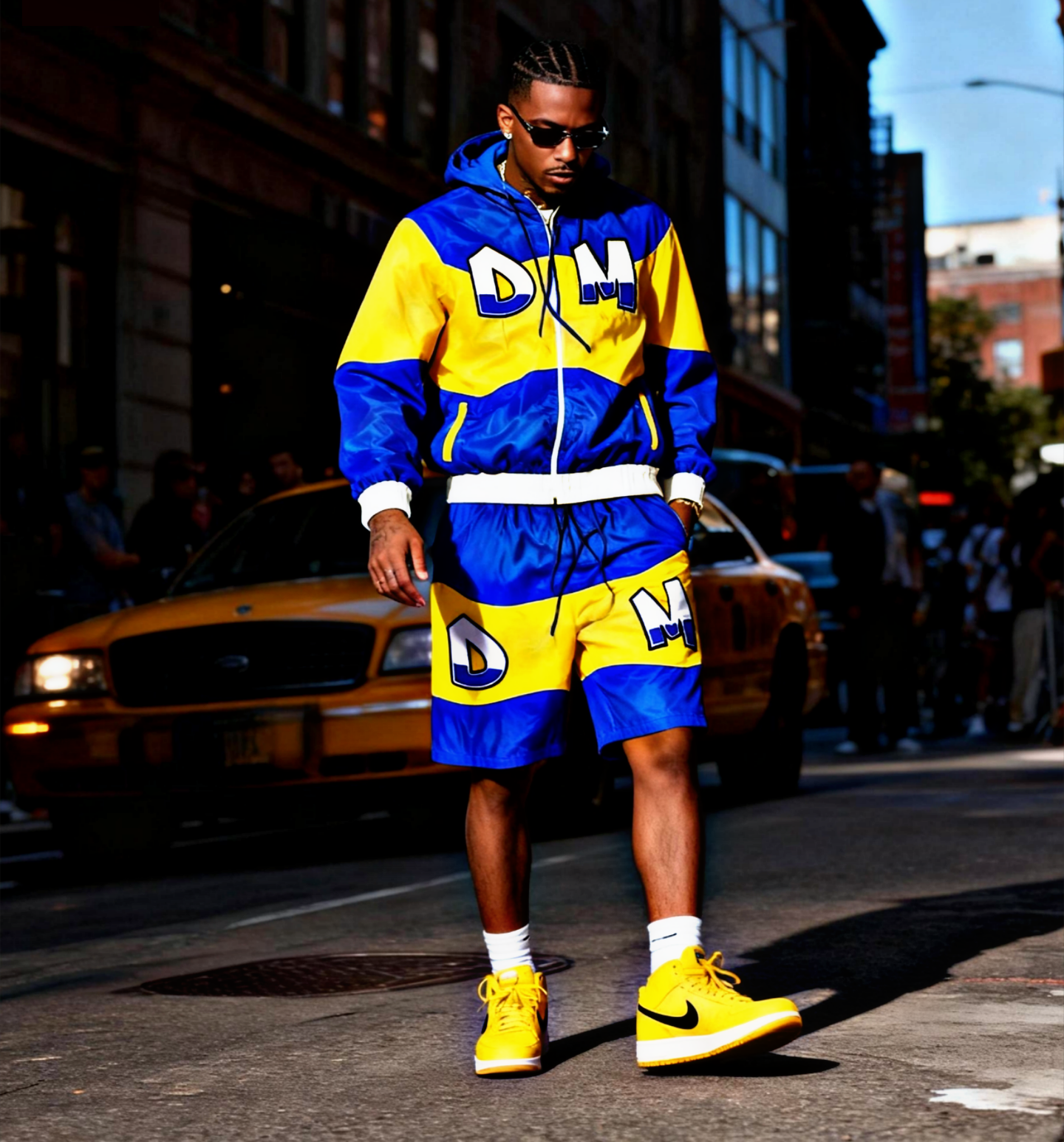 "WOLVERINE" WINDBREAKER & SHORTS SET